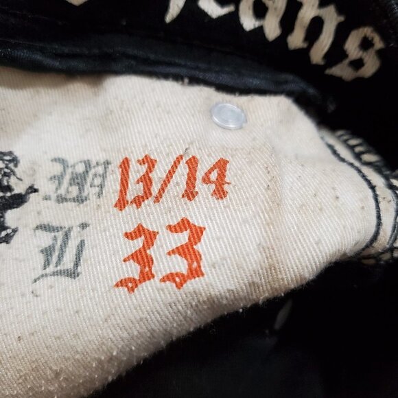 Coogi Jeans Mens Black Embroidered Logo Pocket Size 13/14 X 33 RN#121510 - Picture 7 of 14